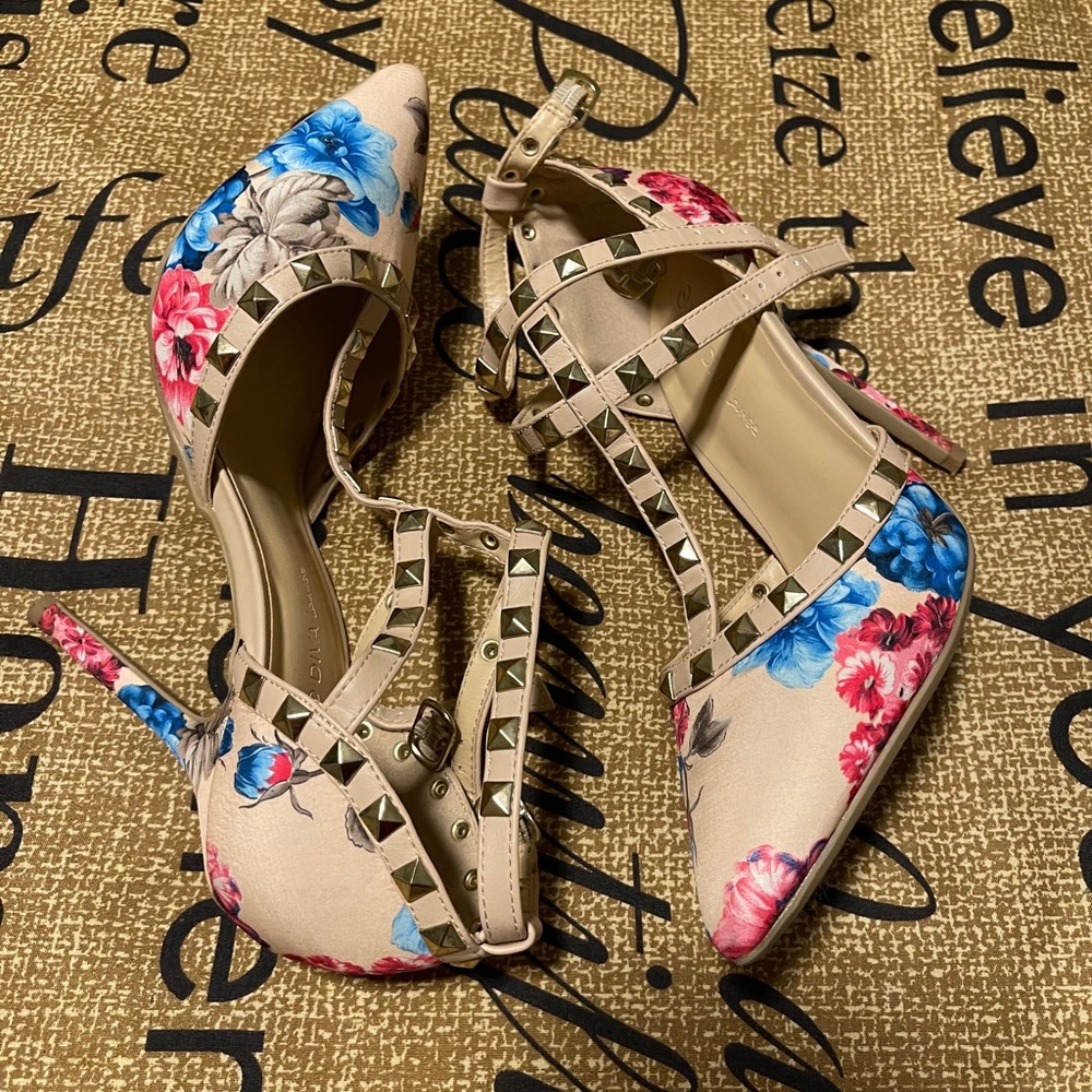 Floral Heels